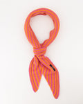 Sjaal Gestreept - Oranje/Roze