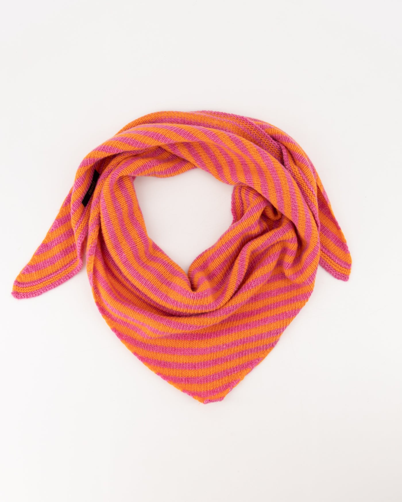Sjaal Gestreept - Oranje/Roze
