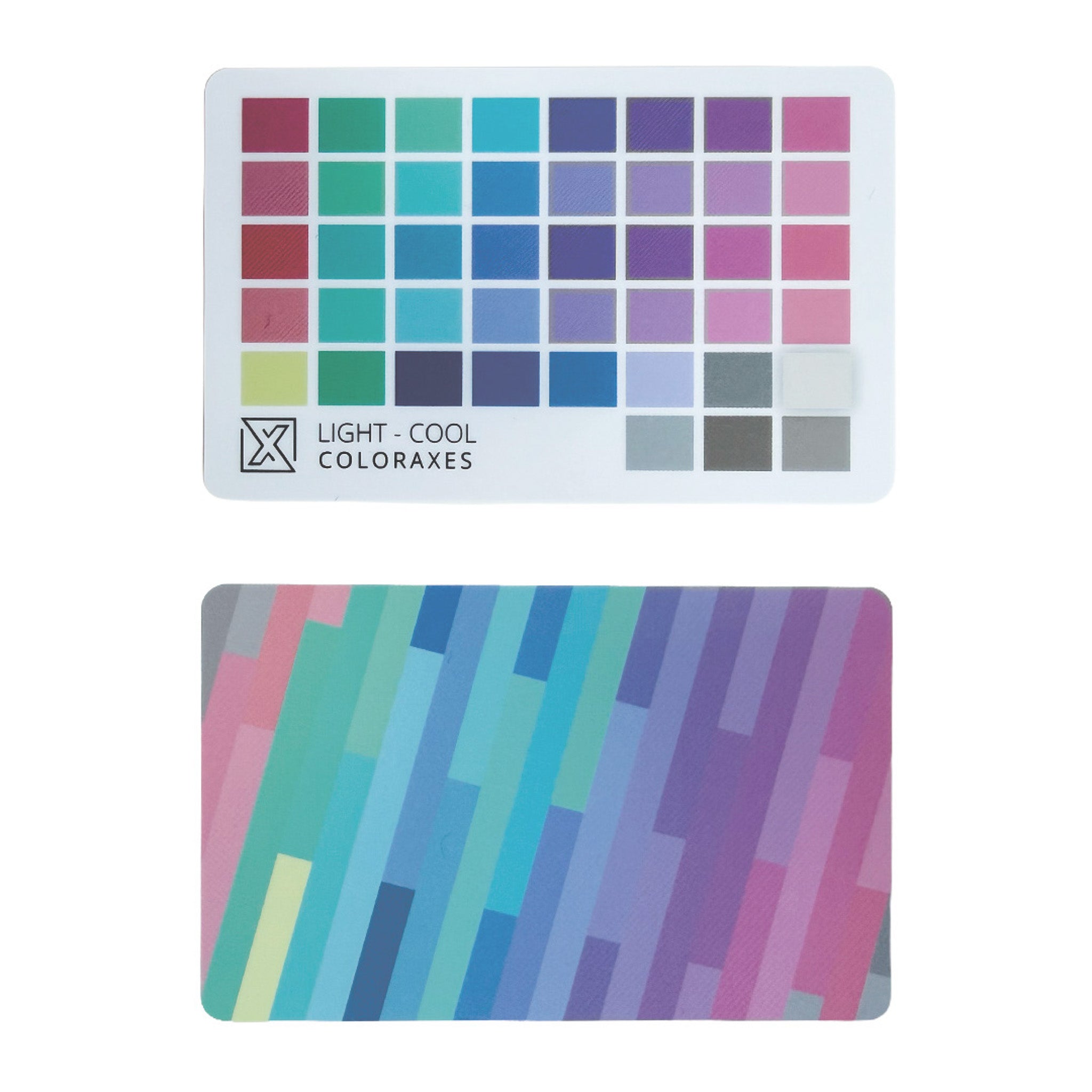 Kleurenkaart - Bright, Cool, Light, Soft en True Summer