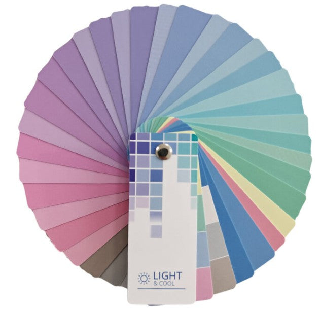 Kleurenwaaier - Bright, Cool, Light, Soft en True Summer