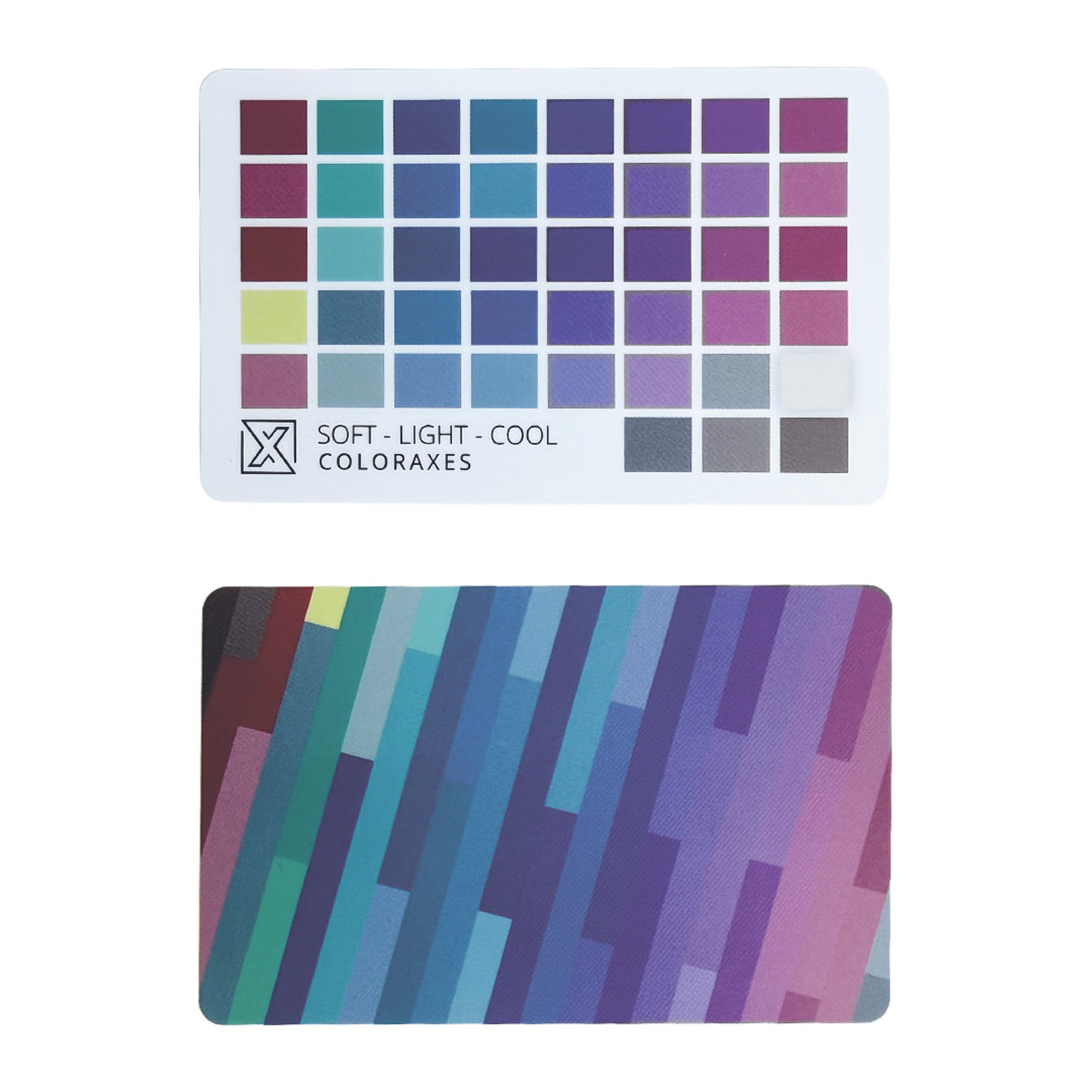 Kleurenkaart - Bright, Cool, Light, Soft en True Summer