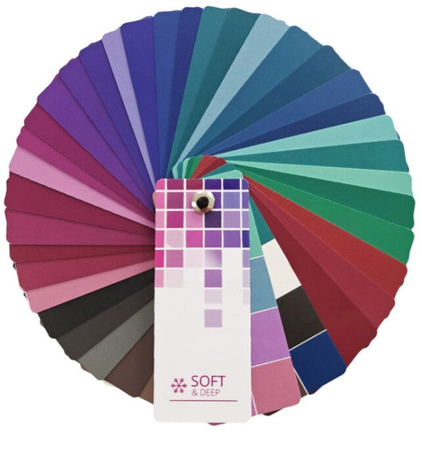 Kleurenwaaier - Bright, Cool, Deep, Soft en True Winter